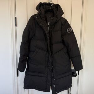 OROLAY BLACK PUFFER COAT, BLACK, MEDIUM